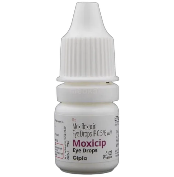 moxicip eye drops 5 ml